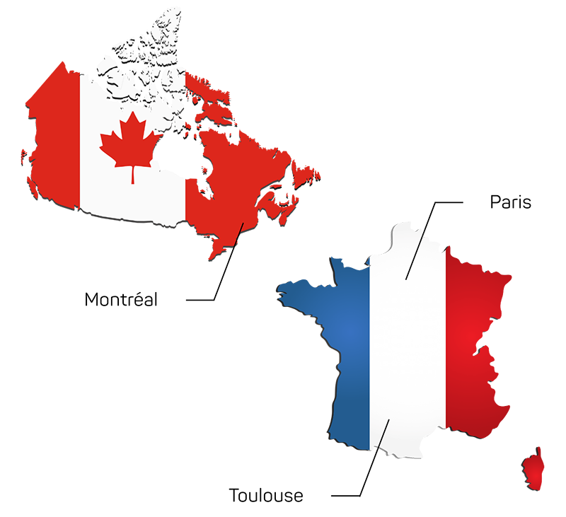 Toulouse-Montréal-Paris